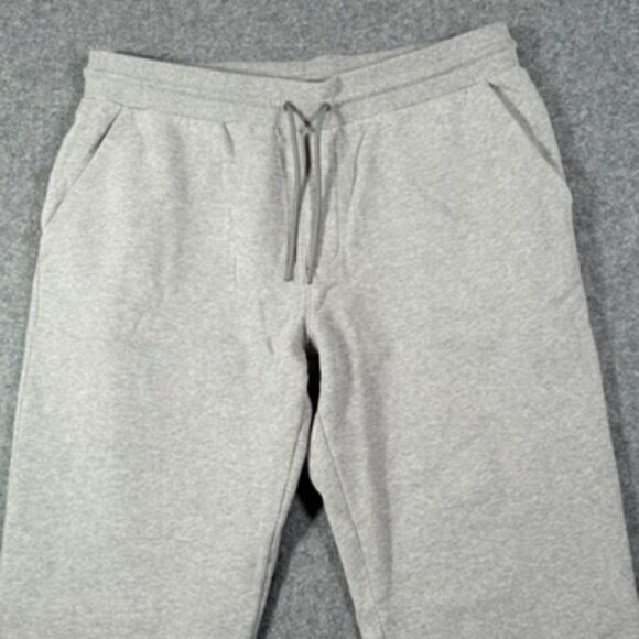 J Crew Mens Summit 11 oz Soft Knit Fleece Sweat Pant Straight Leg Sz XL Grey NWT - Picture 3 of 13